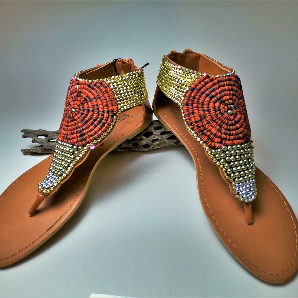Beaded Sandals